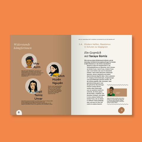 Buch 'Wie erkläre ich Kindern Rassismus?' Familiar Faces Verlag