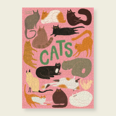 Puzzle 'Cats' w/ Slinga Wonderpieces