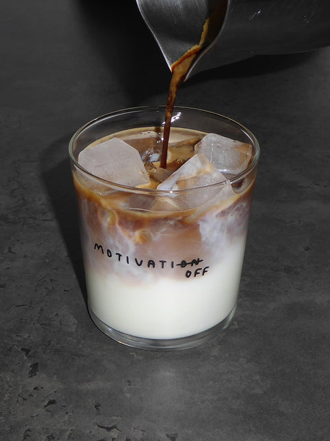 Glas 'Motivation' – 350ml Yahya Studio