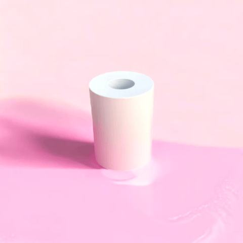 Kerzenständer 'Flipper Tube' – White Pink Stories