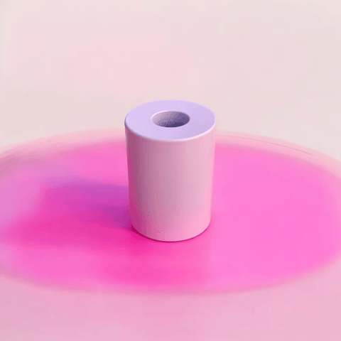 Kerzenständer 'Flipper Tube' – Lilac Pink Stories