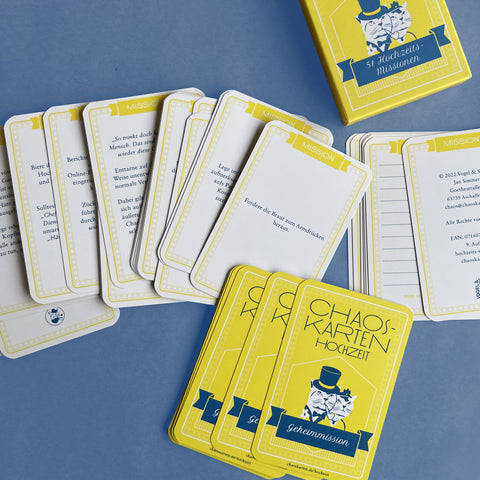 Chaoskarten 'Hochzeit' Chaoskarten