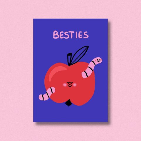 Postkarte 'Besties' Jenne Graßmann