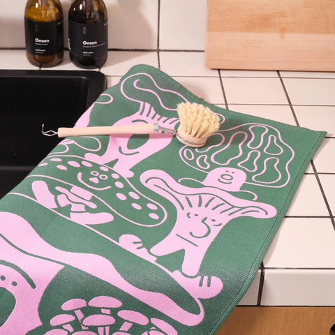 Geschirrhandtuch 'Pilze' Wrap