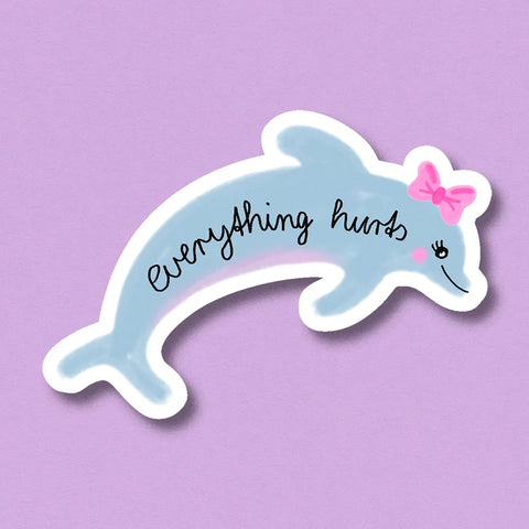 Magnet 'Everything hurts' Jenne Graßmann