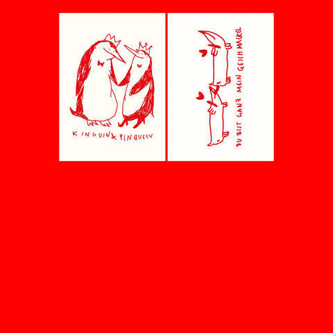 Postkarten-Set '10 tierisch liebe Postkarten' Giani
