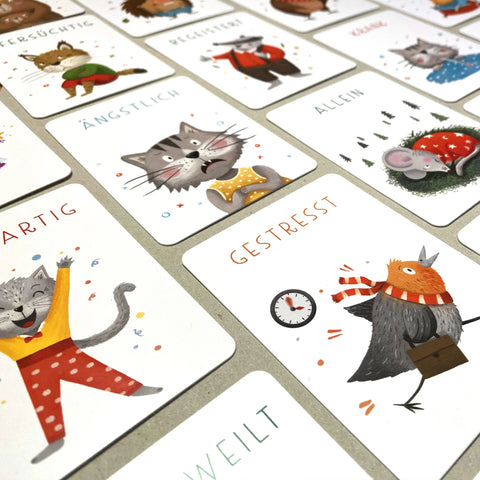 Gefühlskarten für Kinder 'Starke Gefühle' Rüsselfuchs