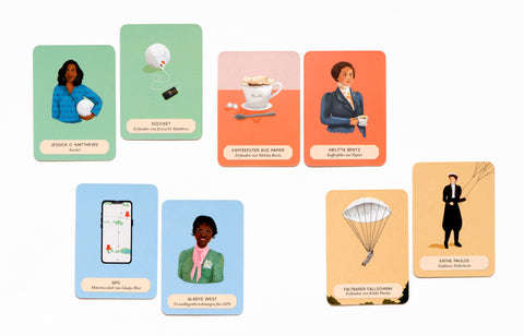 Memo-Spiel 'Geniale Frauen' Laurence King Verlag