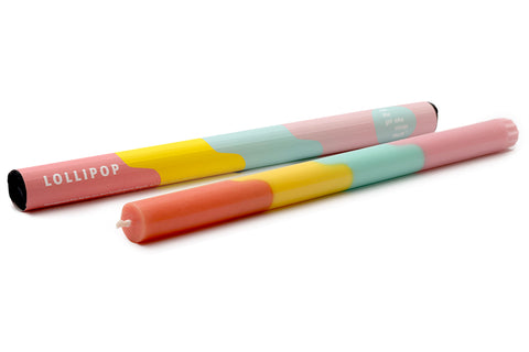 Geometric Kerze 'Lollipop' not the girl who misses much
