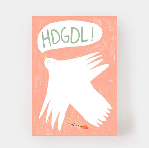 Postkarte 'hdgdl!'