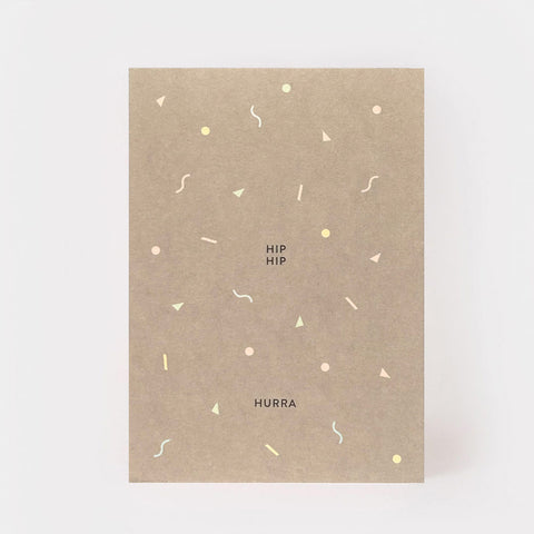 Postkarte 'Hip hip hurra' kartenmarie