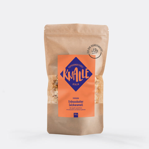 Popcorn 'Peanut Butter Salted Caramel' Popkornditorei Knalle