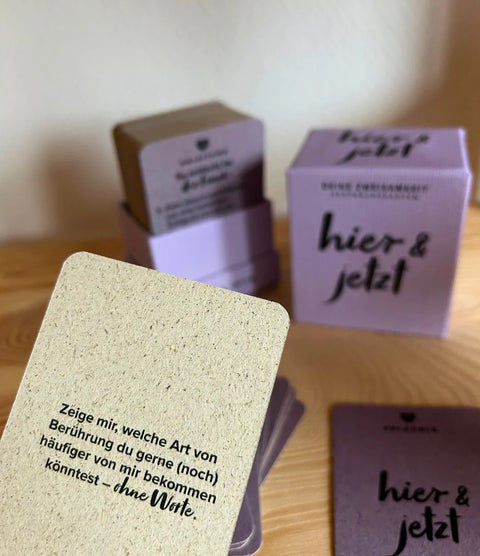 Gesprächskarten 'Heiß & Intim' Deine Zweisamkeit