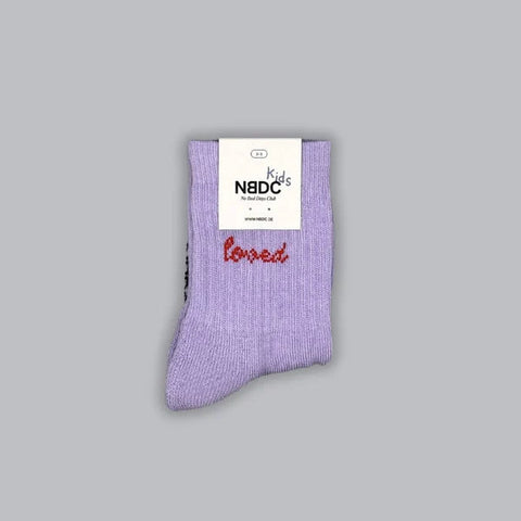 Kinder-Socken 'loved' No Bad Days Club