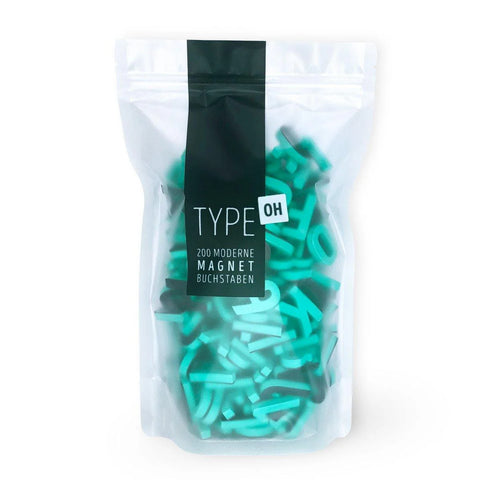 Magnetbuchstaben 'Mega Mint' Type-OH