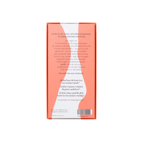Gesprächskarten 'Nackt' Beherzt