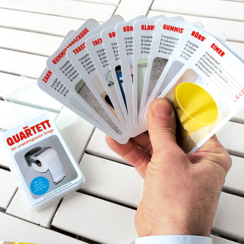 Quartett der unabdingbaren Dinge Wolpertingers Warenhaus