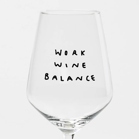 Weißweinglas 'Work Wine Balance' edition selekkt