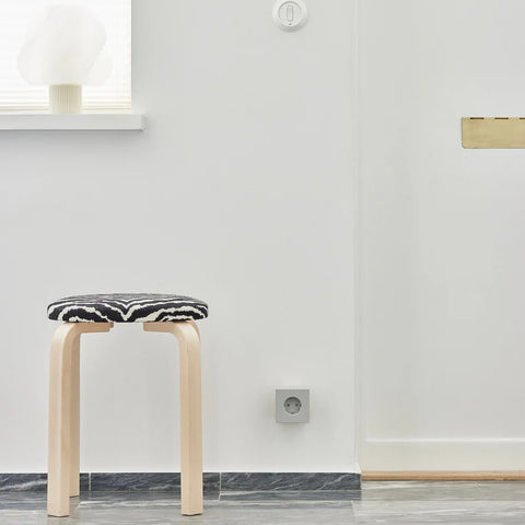 Steckdose 'Square 2' – Gotland Grey (ohne Kabel) Avolt
