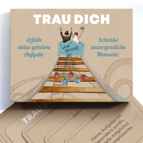 Hochzeitsspiel 'Trau dich' Chaoskarten
