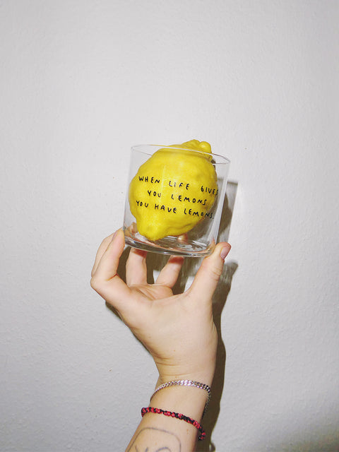 Glas 'When Life Gives You Lemons'