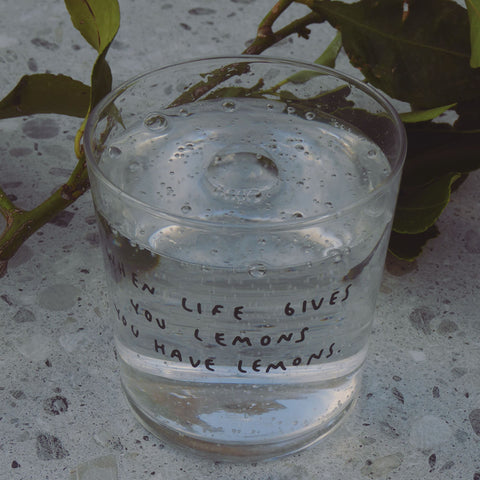 Glas 'When Life Gives You Lemons'