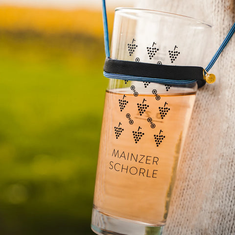 Weinglashalter 'Aperol' – orange HängOver