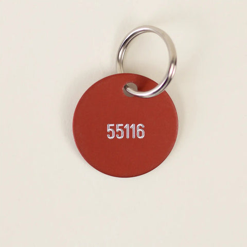 Schlüsselanhänger '55116' rot Familie von Quast