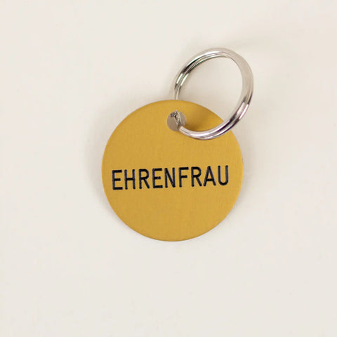 Schlüsselanhänger 'Ehrenfrau' Familie von Quast