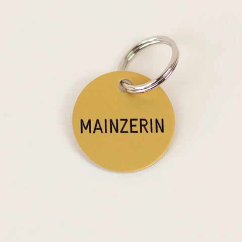 Schlüsselanhänger 'Mainzerin' gold Familie von Quast