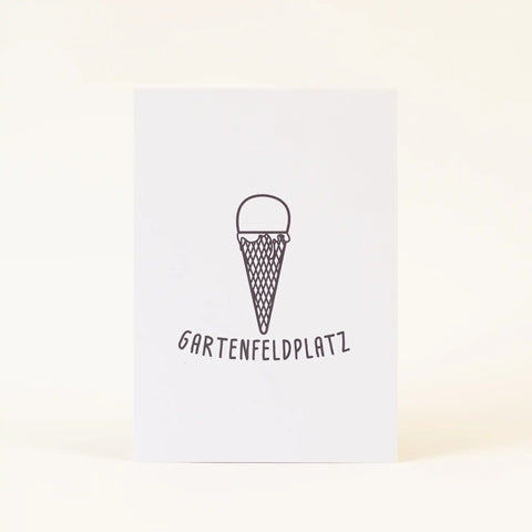 Postkarte 'Gartenfeldplatz' Charles