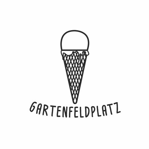 T-Shirt 'Gartenfeldplatz' – weiß