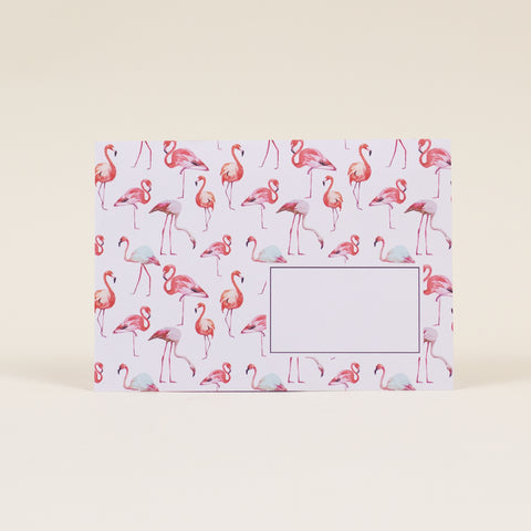 Briefumschlag 'Flamingo' Hafen