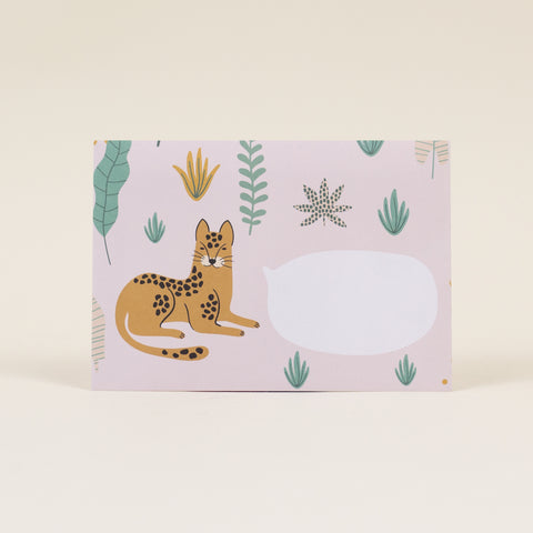 Briefumschlag 'Leopard' Hafen