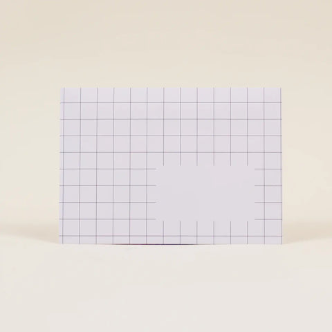 Briefumschlag 'Raster Weiß' Hafen