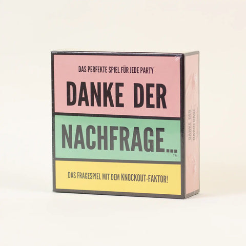 Spiel 'Danke der Nachfrage'