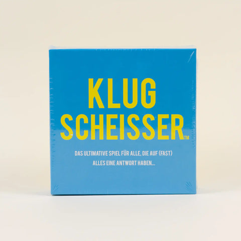 Fragespiel 'Klugscheisser'