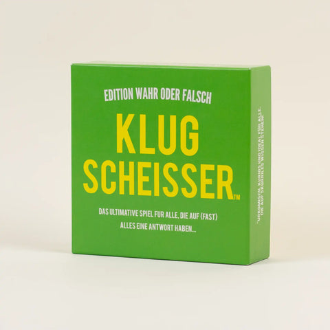 Fragespiel 'Klugscheisser - wahr oder falsch'