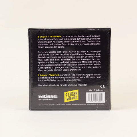 Spiel '2 Lügen 1 Wahrheit'