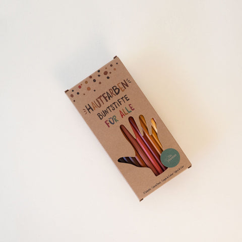 Hautfarben Buntstifte für alle Hautfarben