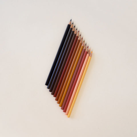 Hautfarben Buntstifte für alle Hautfarben