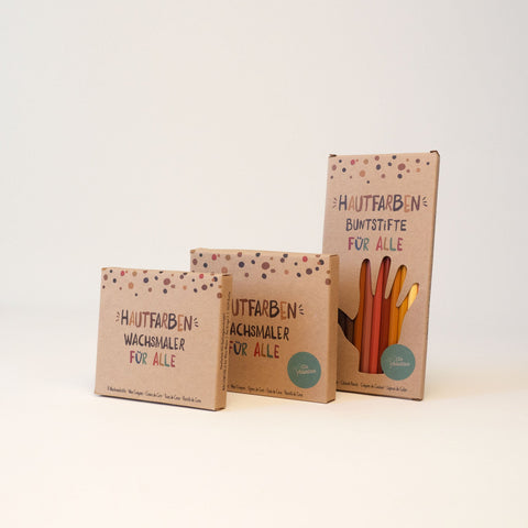 Hautfarben Buntstifte für alle Hautfarben