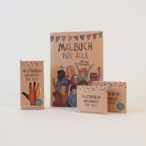 Hautfarben Buntstifte für alle Hautfarben