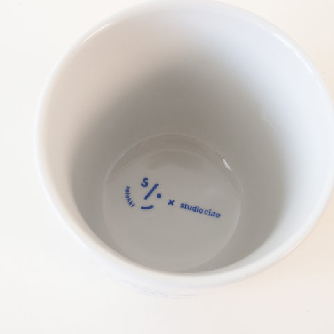 Porzellanbecher 'Tutto Bene' studio ciao