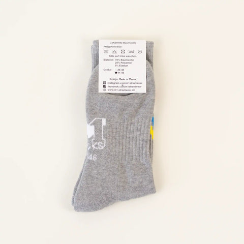 Tennissocken 'vierfarbbunt'