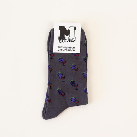 Socken 'Rotwein' M1 Streetwear