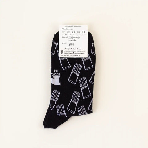 Socken 'Schobbe' – schwarz M1 Streetwear