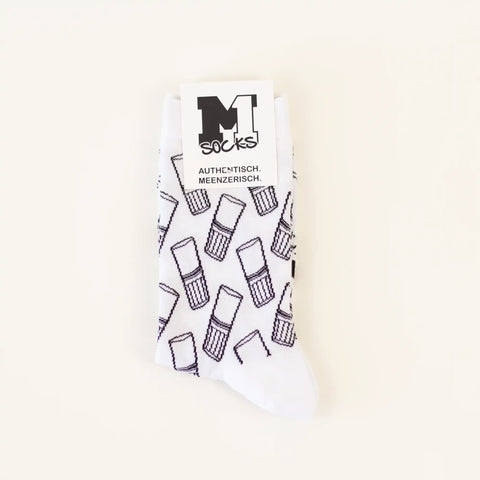 Socken 'Schobbe' – weiß M1 Streetwear