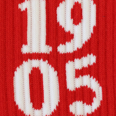Tennissocken '1905' – rot M1 Streetwear