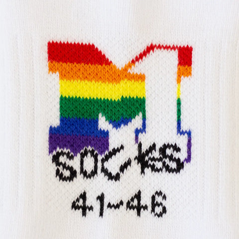 Tennissocken 'Regenbogen' M1 Streetwear